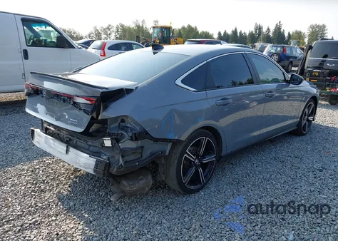 2023 Honda Accord Hybrid Sport из США, поврежденный, VIN 1HGCY2F55PA014566